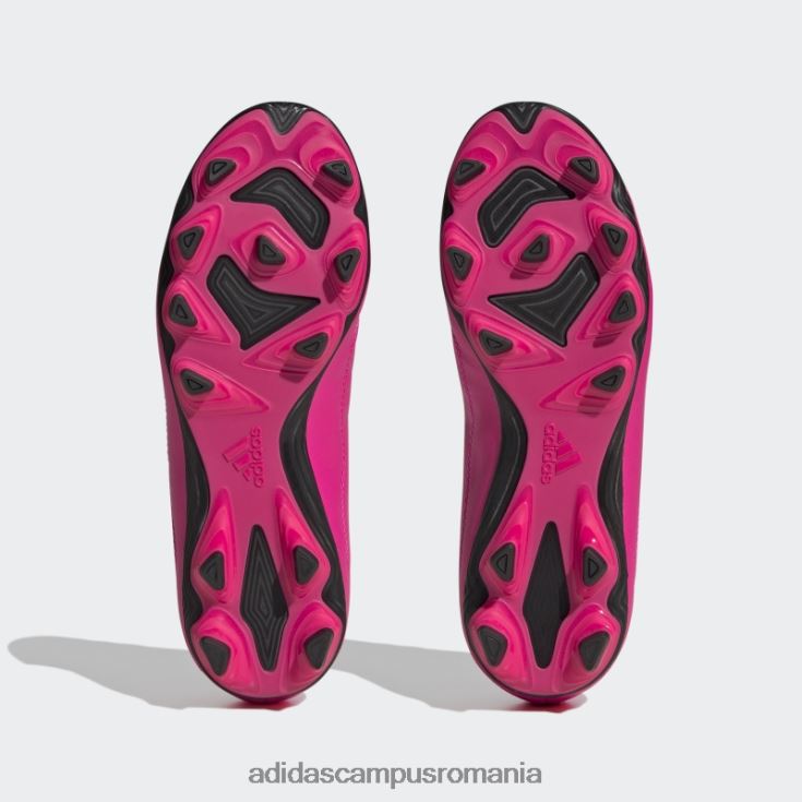 adidas campus romania roz x speedportal.4 crampoane flexibile de fotbal la sol copii roz/alb/negru J266N224862
