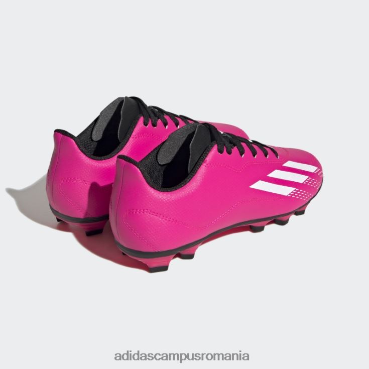 adidas campus romania roz x speedportal.4 crampoane flexibile de fotbal la sol copii roz/alb/negru J266N224862