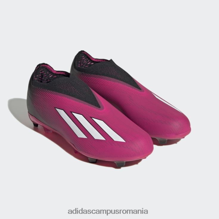 adidas campus romania roz x speedportal+ crampoane pentru teren ferm copii roz/alb/negru J266N211417