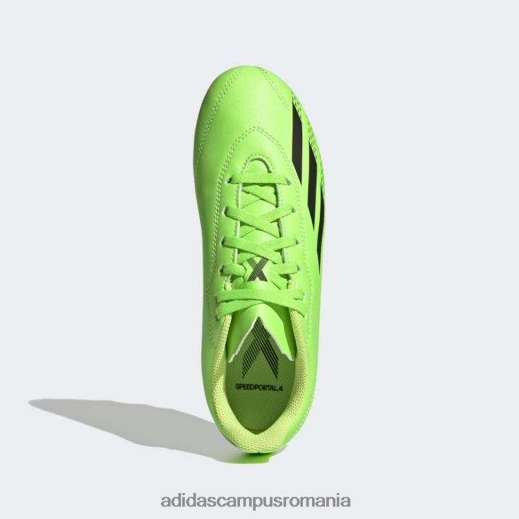 adidas campus romania verde x speedportal.4 crampoane flexibile la sol copii verde/negru/galben J266N211339