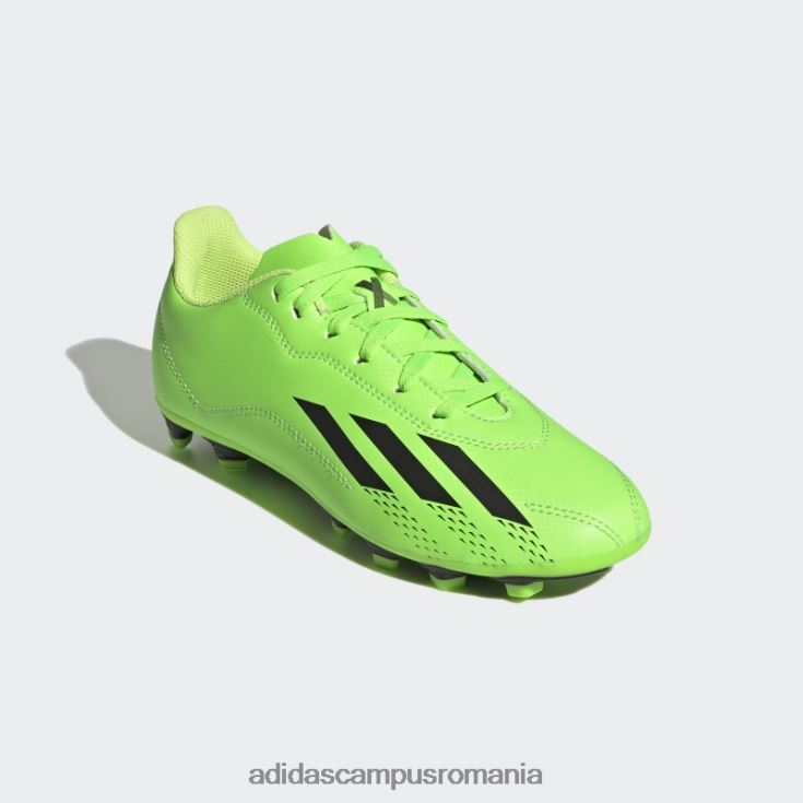 adidas campus romania verde x speedportal.4 crampoane flexibile la sol copii verde/negru/galben J266N211339
