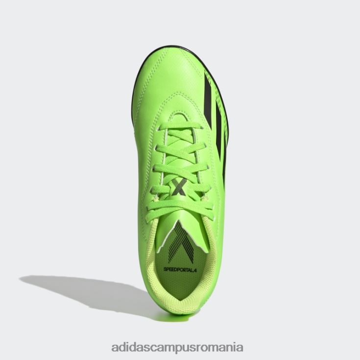 adidas campus romania verde x speedportal.4 pantofi pentru gazon copii verde/negru/galben J266N211320