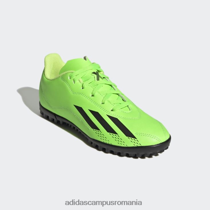 adidas campus romania verde x speedportal.4 pantofi pentru gazon copii verde/negru/galben J266N211320