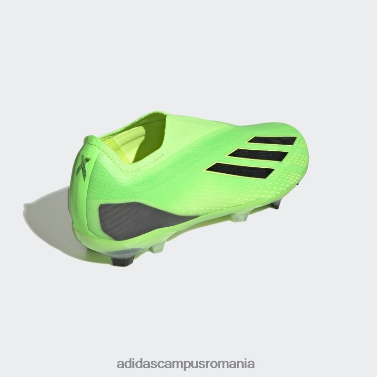 adidas campus romania verde x speedportal+ crampoane pentru teren ferm copii verde/negru/galben J266N211536