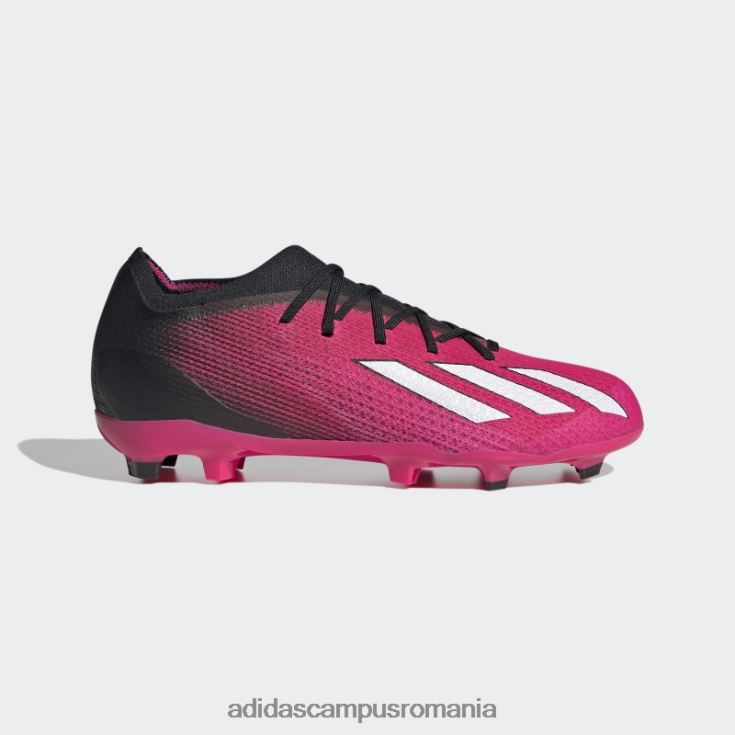 adidas campus romania x speedportal.1 crampoane de fotbal pentru teren ferm roz copii roz/alb/negru J266N224854