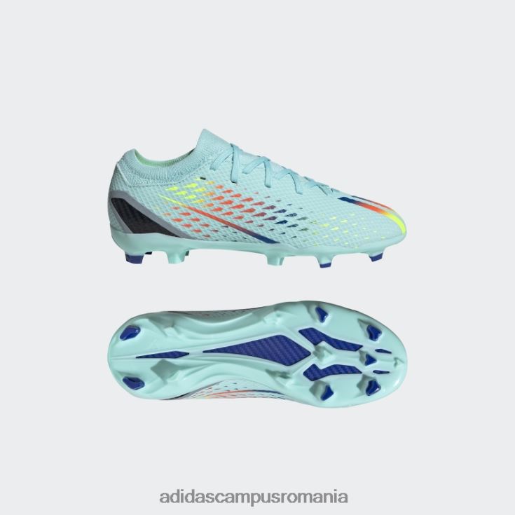 adidas campus romania x speedportal.3 crape pentru teren ferm aqua copii aqua/albastru/galben J266N211474