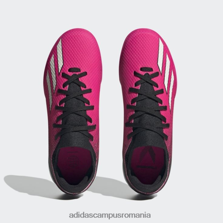 adidas campus romania x speedportal.3 pantofi de fotbal indoor roz copii roz/zero metalic/negru J266N224859