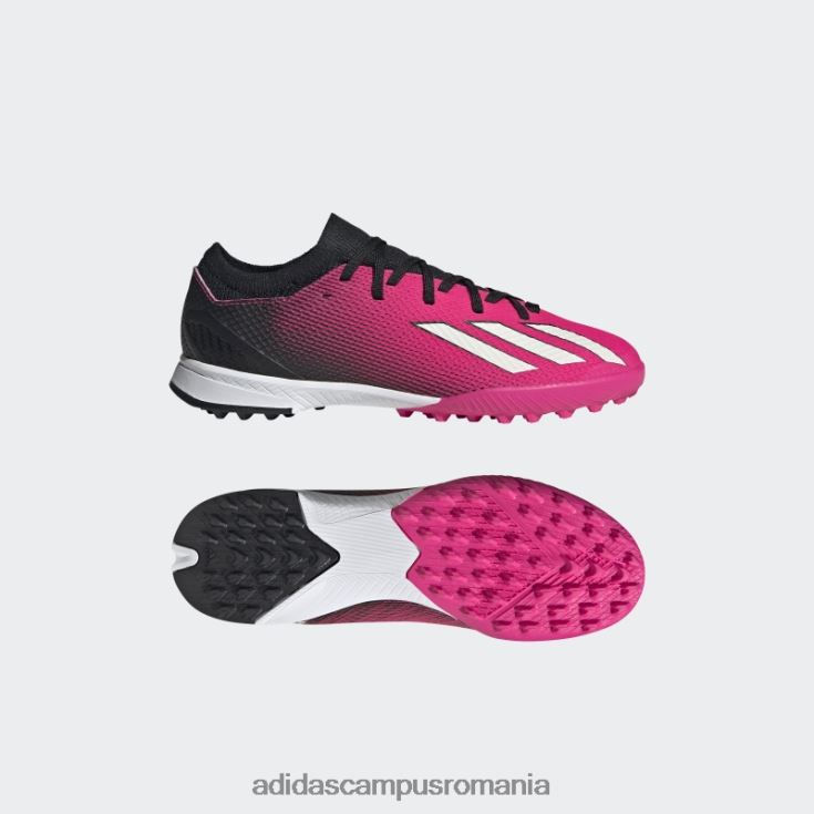 adidas campus romania x speedportal.3 pantofi de fotbal turf roz copii roz/zero metalic/negru J266N224860