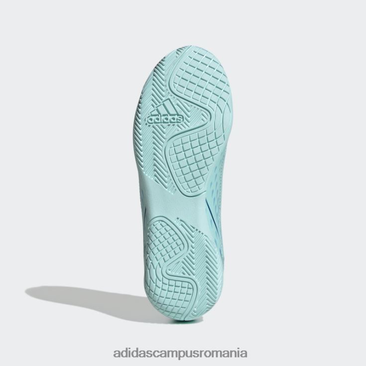 adidas campus romania x speedportal.4 pantofi indoor aqua adidas copii aqua/albastru/galben J266N211454