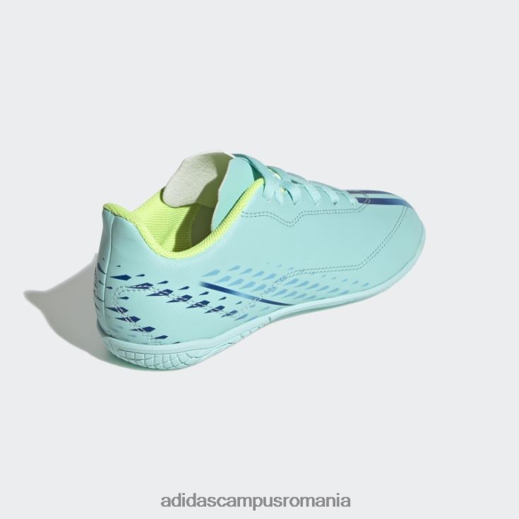 adidas campus romania x speedportal.4 pantofi indoor aqua adidas copii aqua/albastru/galben J266N211454