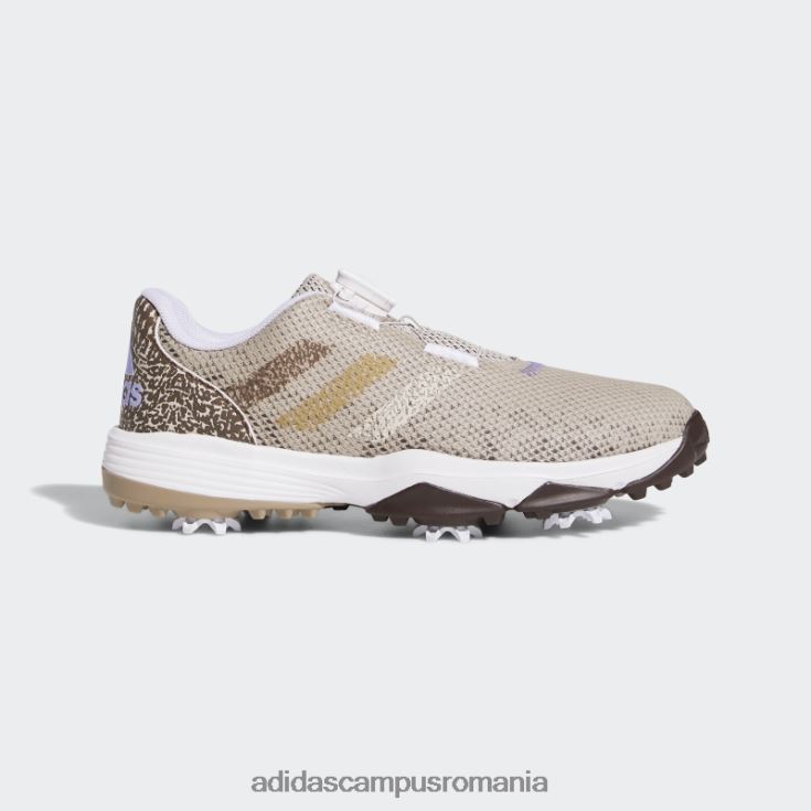 adidas campus romania Codeschaos 22, ediție limitată, pantofi de golf fără vârfuri, bliss copii beatitudine/maro/violet deschis J266N23547