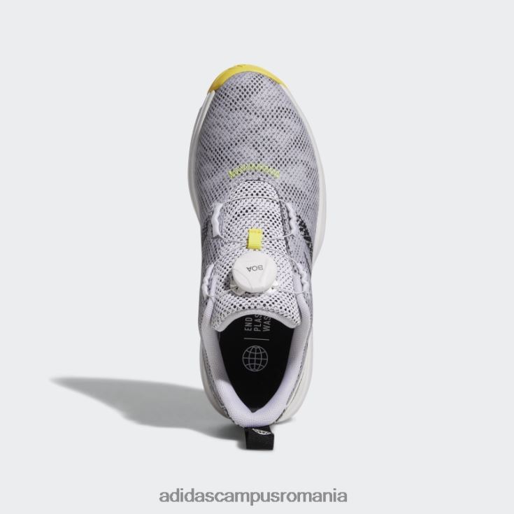 adidas campus romania Codeschaos 22, ediție limitată, pantofi de golf fără vârfuri, negri copii alb/negru/galben J266N211511