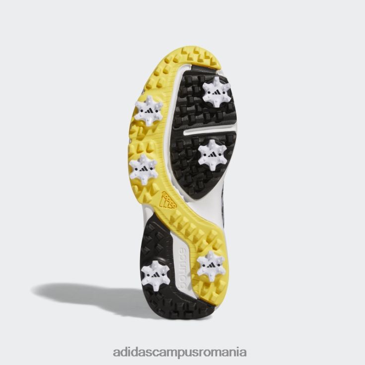 adidas campus romania Codeschaos 22, ediție limitată, pantofi de golf fără vârfuri, negri copii alb/negru/galben J266N211511