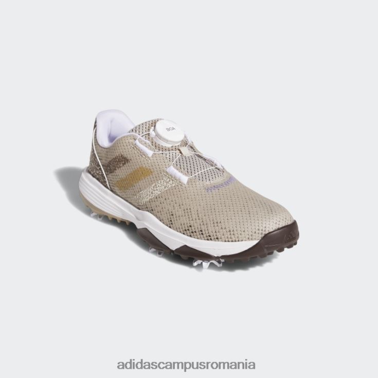 adidas campus romania pantofi de golf bliss codeschaos 22 ediție limitată fără vârfuri copii beatitudine/maro/violet deschis J266N211495