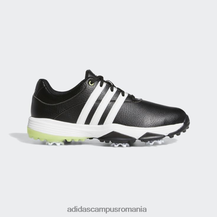 adidas campus romania pantofi de golf pentru juniori tour360 22 negri copii negru/alb/var J266N23584