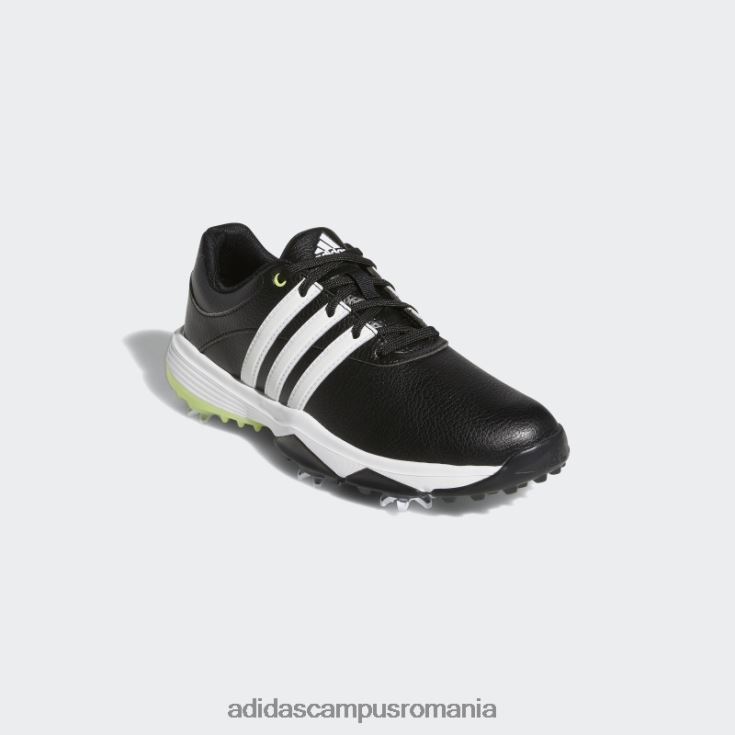 adidas campus romania pantofi de golf pentru juniori tour360 22 negri copii negru/alb/var J266N23584