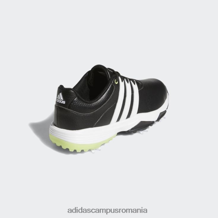adidas campus romania pantofi de golf pentru juniori tour360 22 negri copii negru/alb/var J266N23584