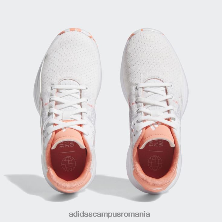 adidas campus romania pantofi de golf s2g sl alb copii alb/coral J266N211347