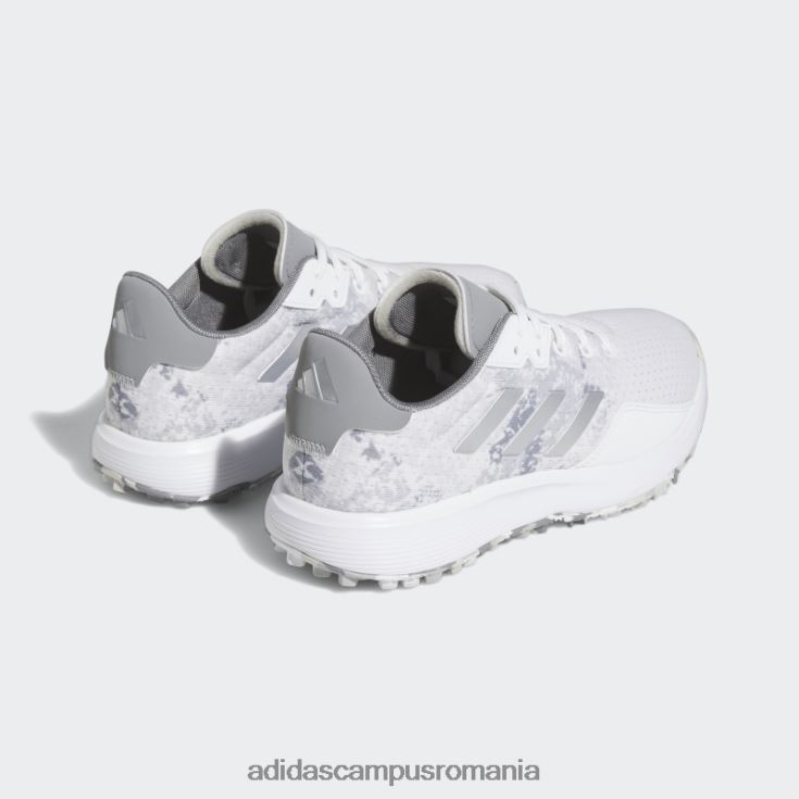 adidas campus romania pantofi de golf s2g sl argintiu copii alb/argintiu/gri J266N211314