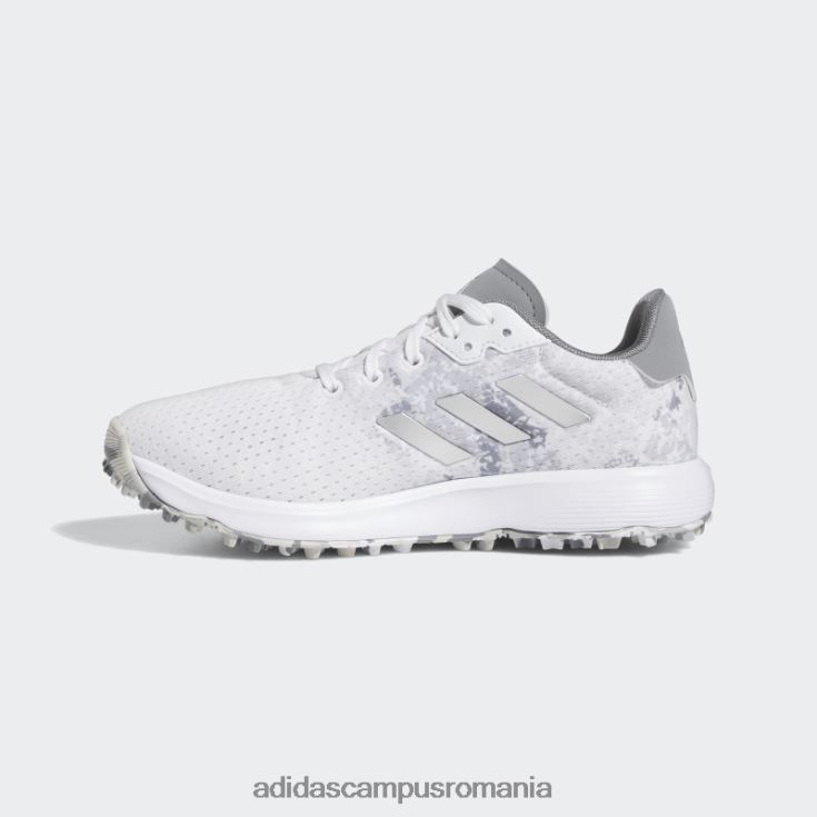 adidas campus romania pantofi de golf s2g sl argintiu copii alb/argintiu/gri J266N211314