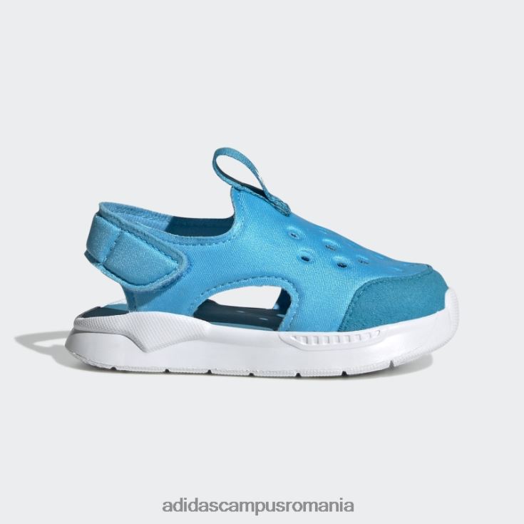 adidas campus romania 360 2.0 sandale sky rush copii papură a cerului/alb/aqua îndrăzneț J266N218151