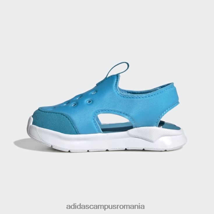 adidas campus romania 360 2.0 sandale sky rush copii papură a cerului/alb/aqua îndrăzneț J266N218151