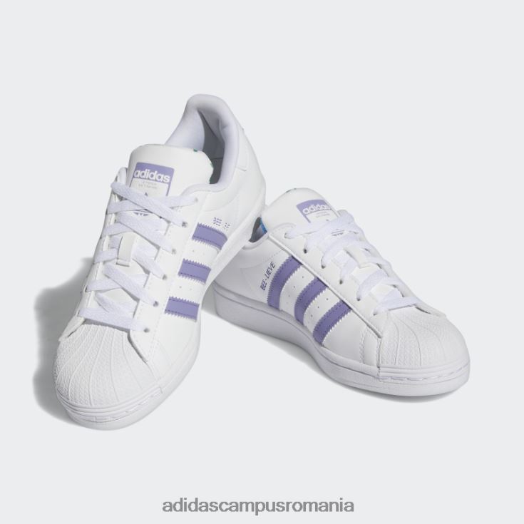 adidas campus romania Energy Ink pantofi superstar eleganti copii cerneală albă/liliac/energetică J266N211231