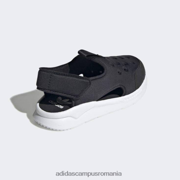 adidas campus romania Sandale 360 ​​2.0 negre copii alb negru J266N217852