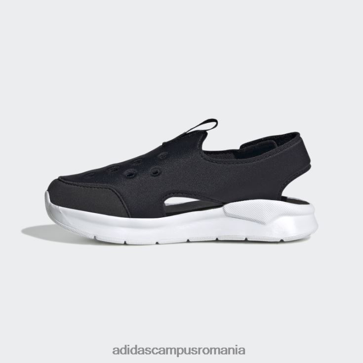 adidas campus romania Sandale 360 ​​2.0 negre copii alb negru J266N217852