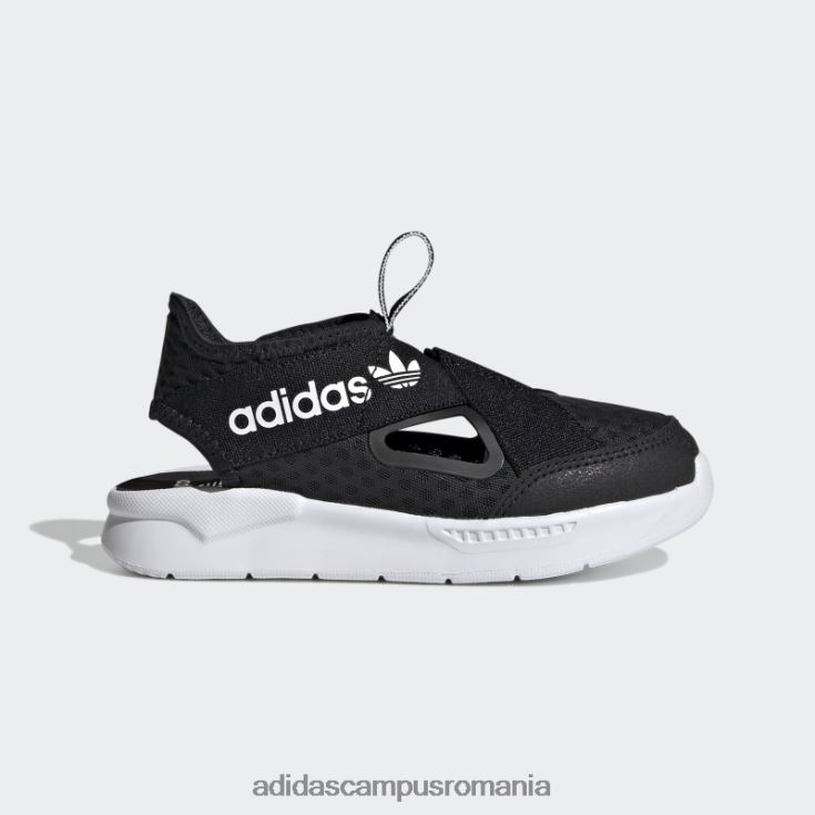 adidas campus romania Sandale 360 ​​negre copii alb negru J266N211101