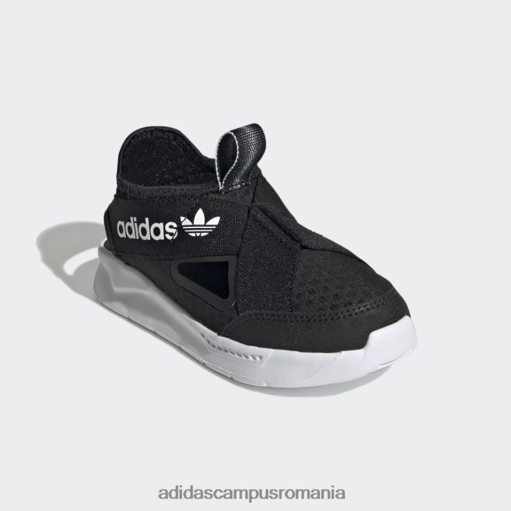 adidas campus romania Sandale 360 ​​negre copii alb negru J266N211101