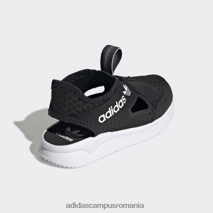 adidas campus romania Sandale 360 ​​negre copii alb negru J266N211101