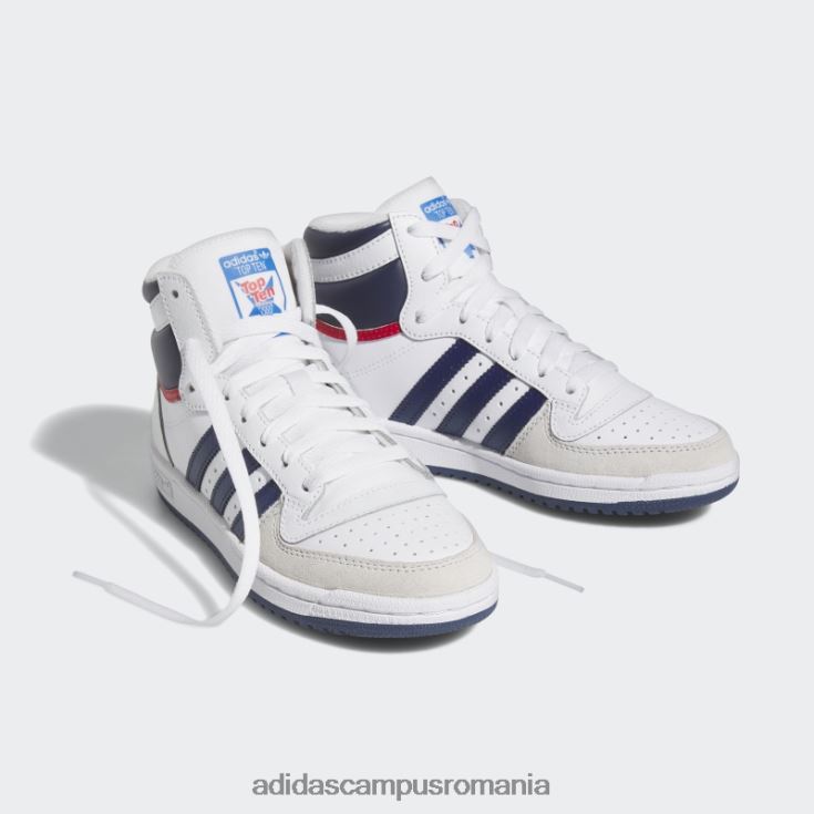 adidas campus romania Top zece pantofi rb albi copii alb/albastru închis J266N211233