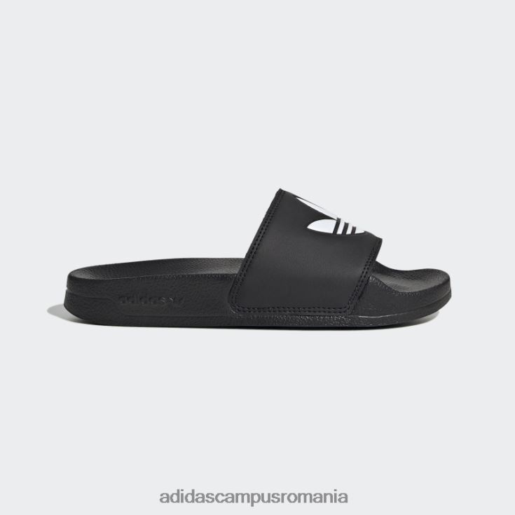 adidas campus romania adilette lite slides white hot copii alb negru J266N211144