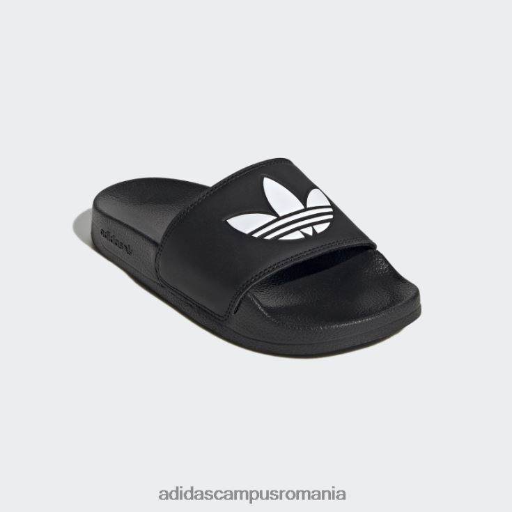 adidas campus romania adilette lite slides white hot copii alb negru J266N211144