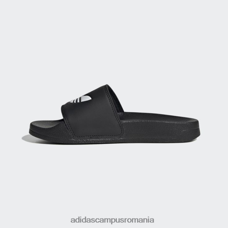 adidas campus romania adilette lite slides white hot copii alb negru J266N211144