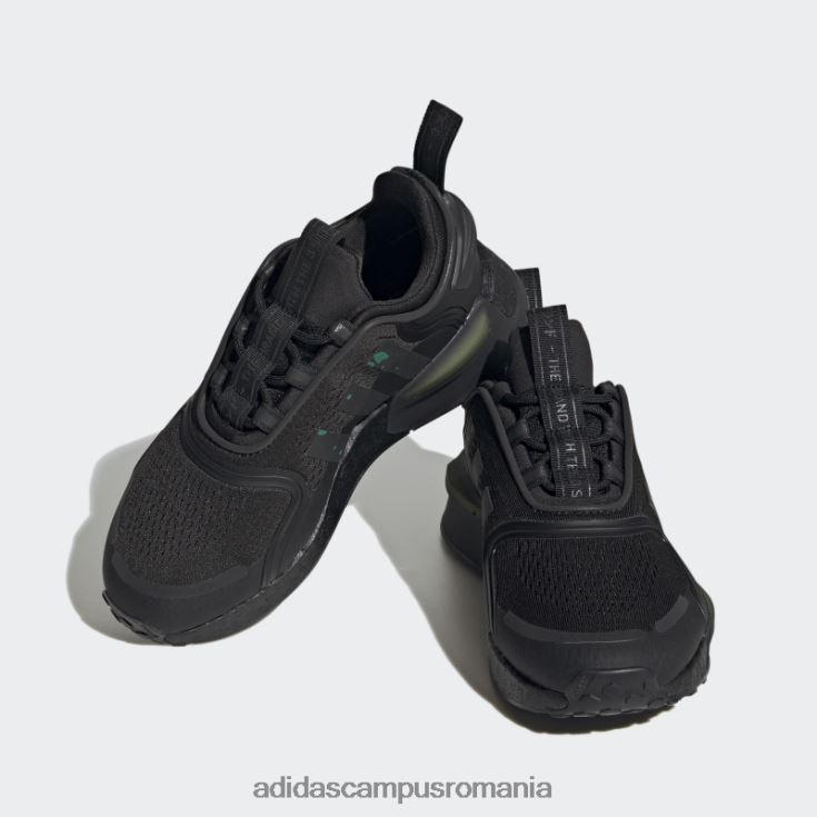 adidas campus romania carbon nmd-v3 pantofi moda copii negru/verde/carbon J266N211334