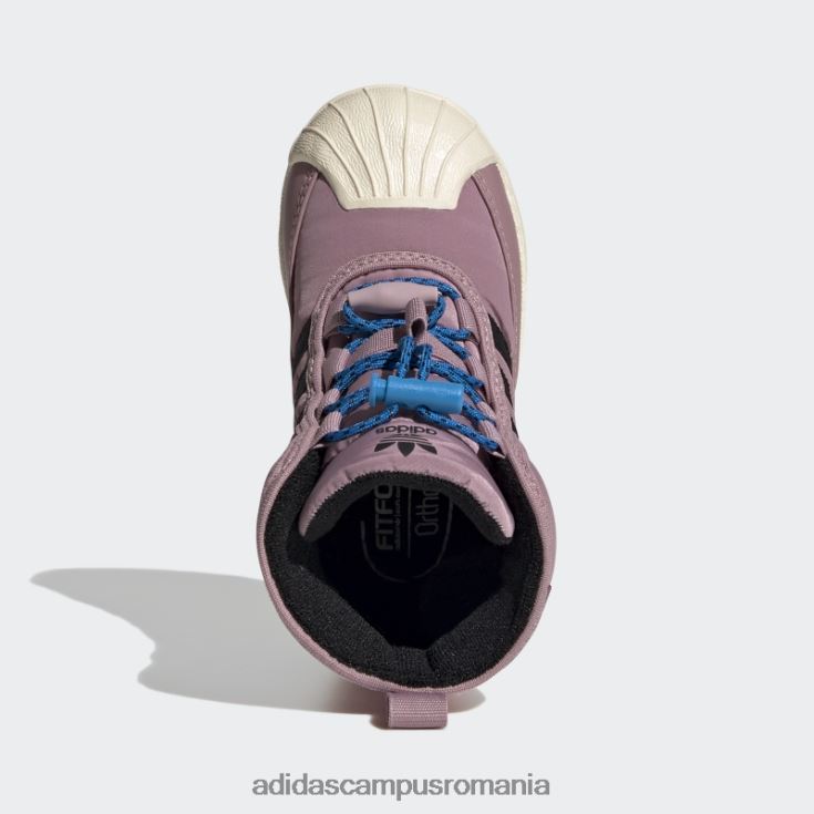 adidas campus romania cizme blue rush superstar 360 2.0 stilate copii papură mov/negru/albastru J266N211207
