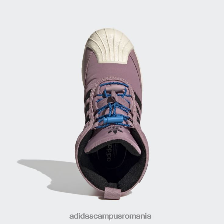 adidas campus romania cizme hot blue rush superstar 360 2.0 copii papură mov/negru/albastru J266N211219