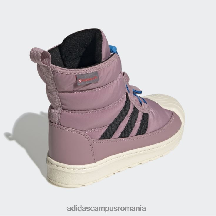 adidas campus romania cizme hot blue rush superstar 360 2.0 copii papură mov/negru/albastru J266N211219