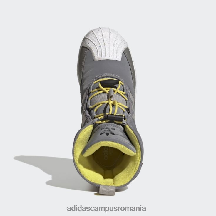 adidas campus romania cizme superstar 360 gri copii gri/galben J266N218253