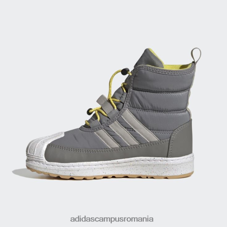 adidas campus romania cizme superstar 360 gri copii gri/galben J266N218253