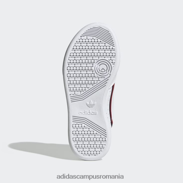 adidas campus romania continental 80 pantofi stacojiu moda copii alb/stacojiu J266N23504