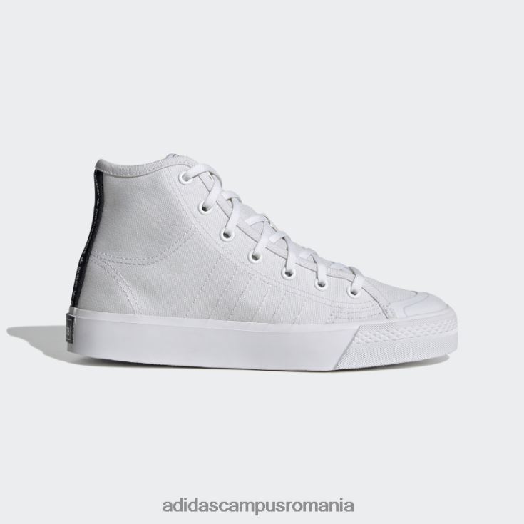 adidas campus romania fashion nizza pantofi negri copii alb negru J266N23605
