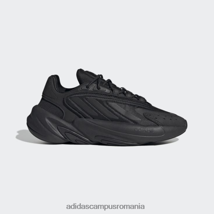 adidas campus romania fashion ozelia pantofi negri copii negru J266N211215