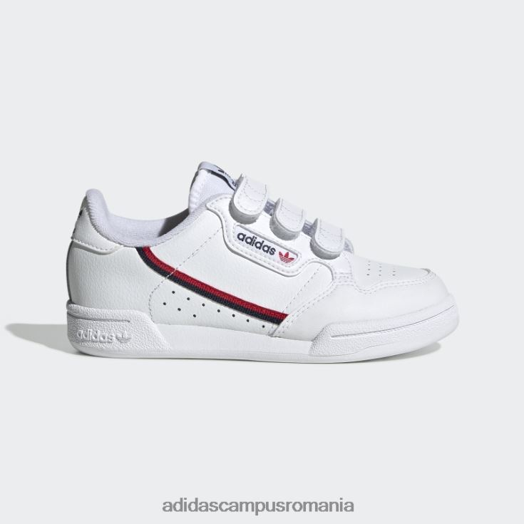 adidas campus romania fierbinte continental 80 pantofi stacojiu copii alb/stacojiu J266N217927