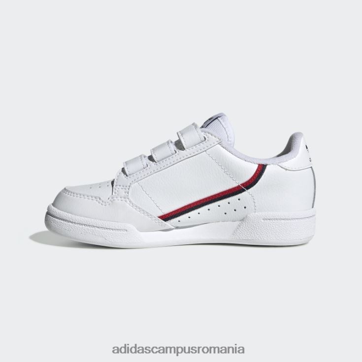 adidas campus romania fierbinte continental 80 pantofi stacojiu copii alb/stacojiu J266N217927