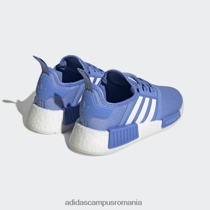 adidas campus romania fierbinte nmd-r1 pantofi albi copii albastru alb J266N211193