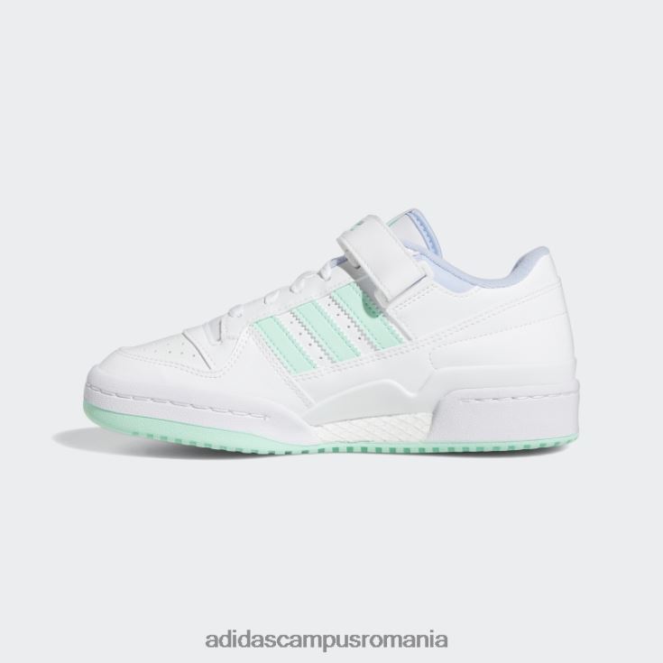 adidas campus romania forum blue Dawn pantofi jos copii zori alb/verde/albastru J266N217913