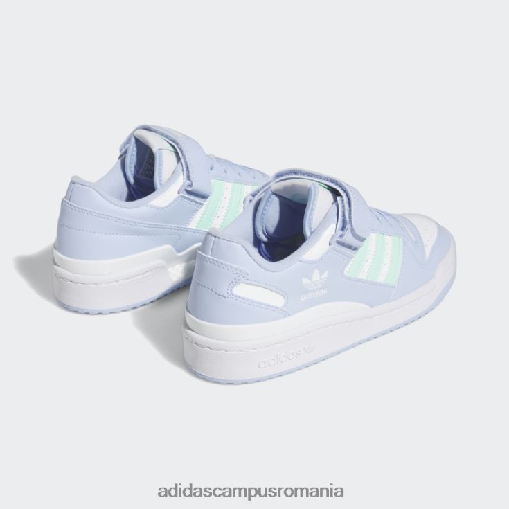 adidas campus romania forum low blue Dawn pantofi copii zori alb/verde/albastru J266N217977